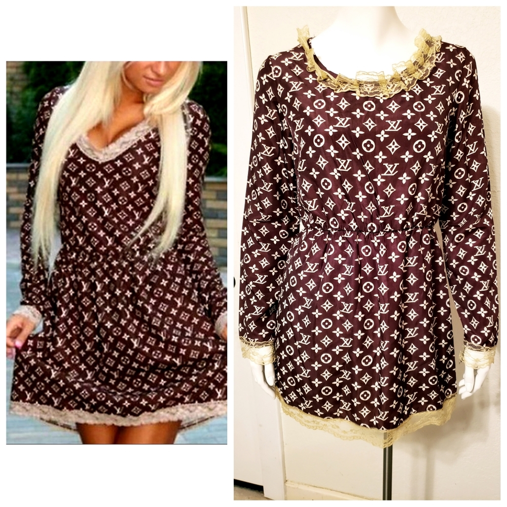 Gorgeous Imitation Dress with Lace